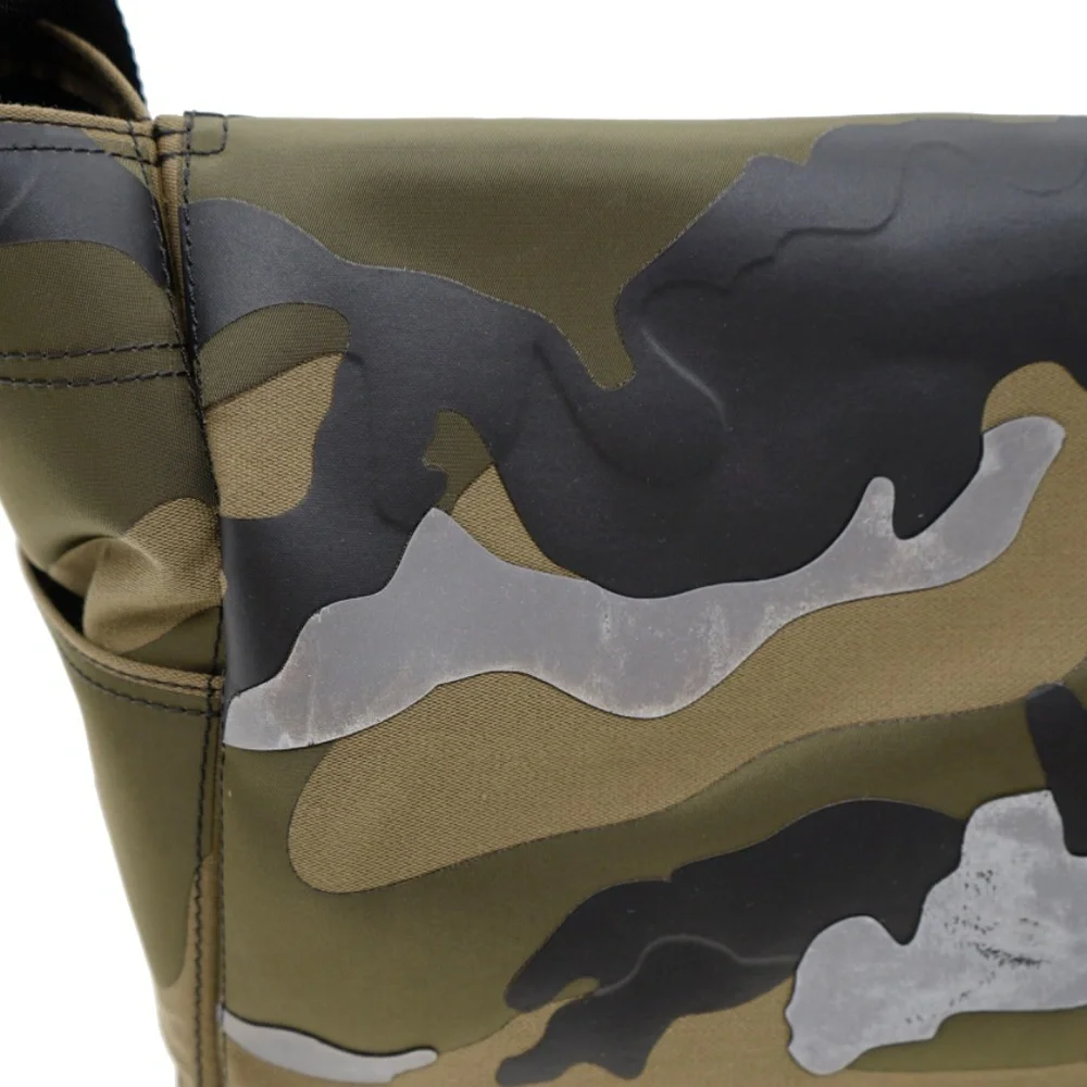 Valentino Garavani VLTN Camo Shoulder Bag Military Green
